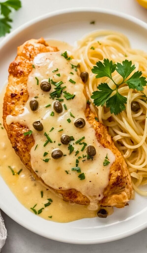 Copycat Chicken Piccata CPK Recipe