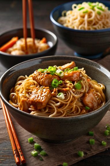 Crockpot Chinese Noodles