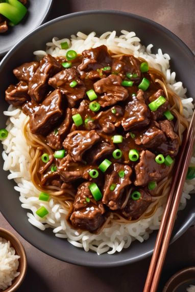 Crockpot Mongolian Beef