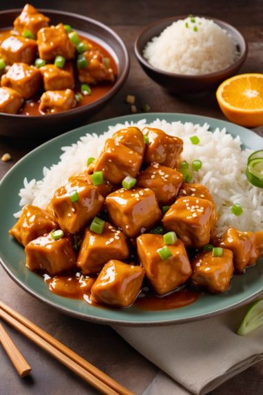 Crockpot Orange Chicken