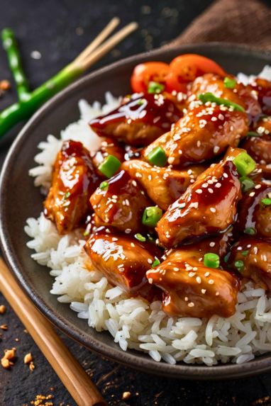 Crockpot Teriyaki Chicken