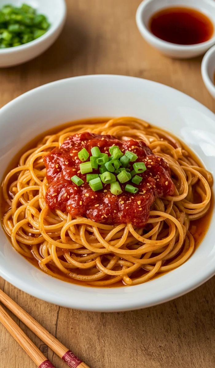 Din Tai Fung Noodles With Spicy Sauce Recipe