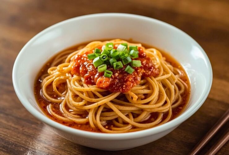 Din Tai Fung Noodles With Spicy Sauce Recipe
