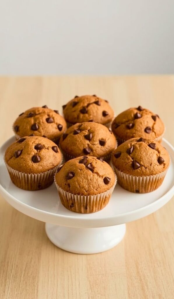 Pumpkin Chocolate Chip Muffins Recipe