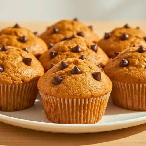 Pumpkin Chocolate Chip Muffins Recipe