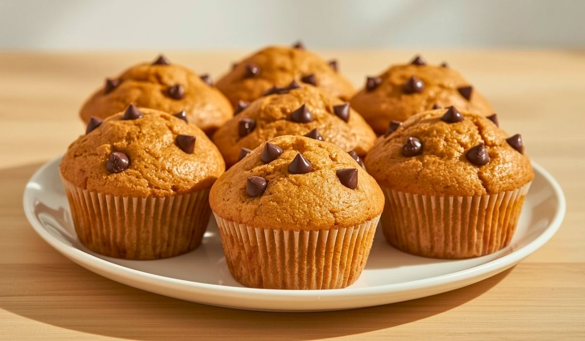 Pumpkin Chocolate Chip Muffins Recipe