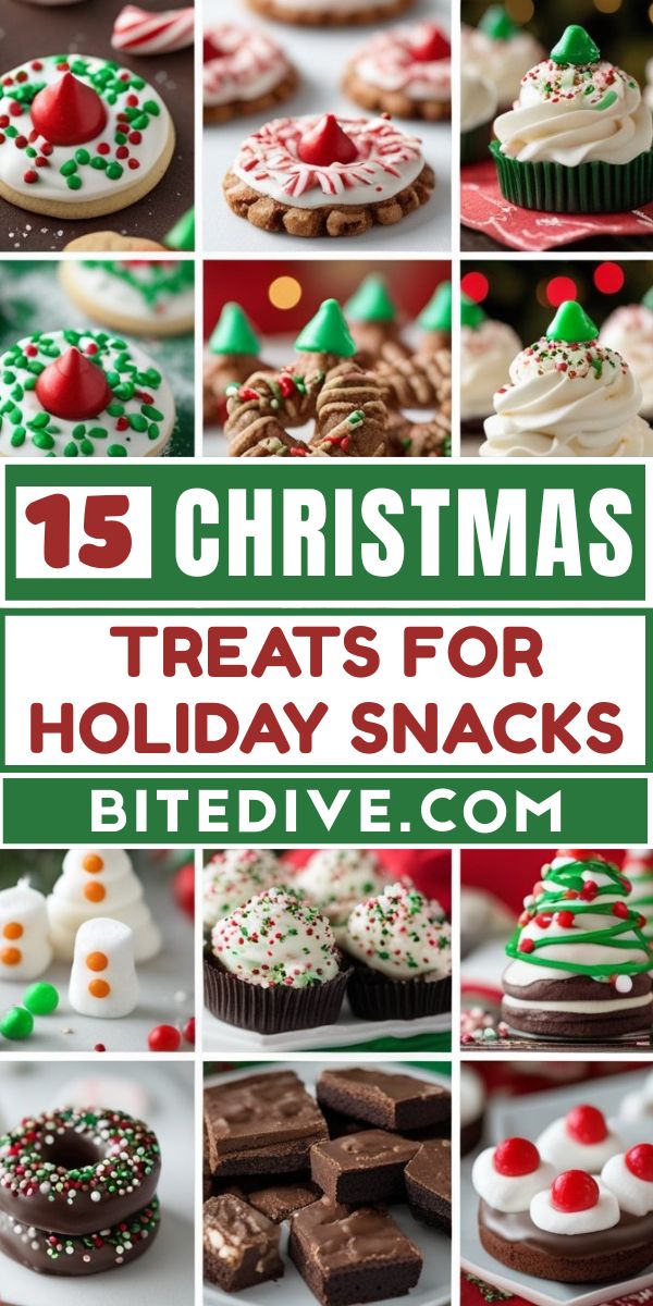 15 Fun Christmas Treats for Holiday Snacks