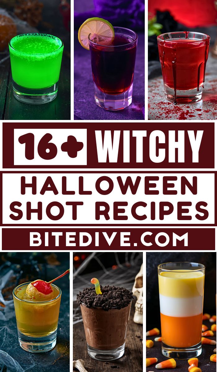 16+ Witchy Halloween Shot Recipes