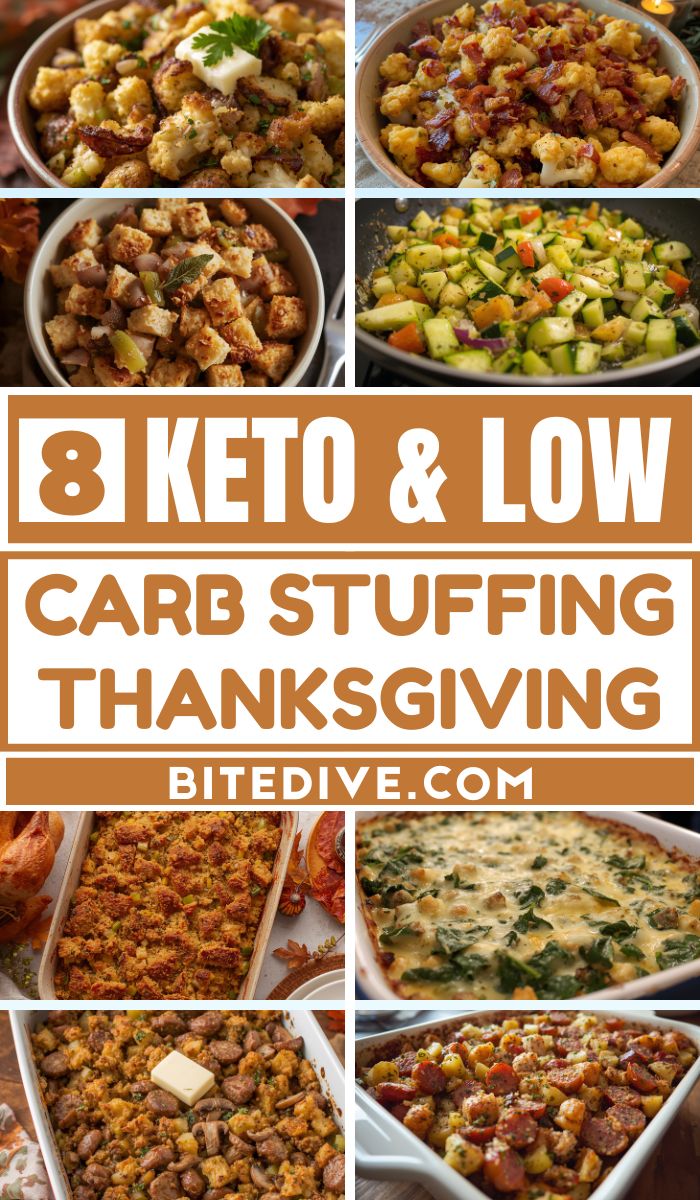 8 Keto and Low Carb Stuffing Recipes for Thanksgiving