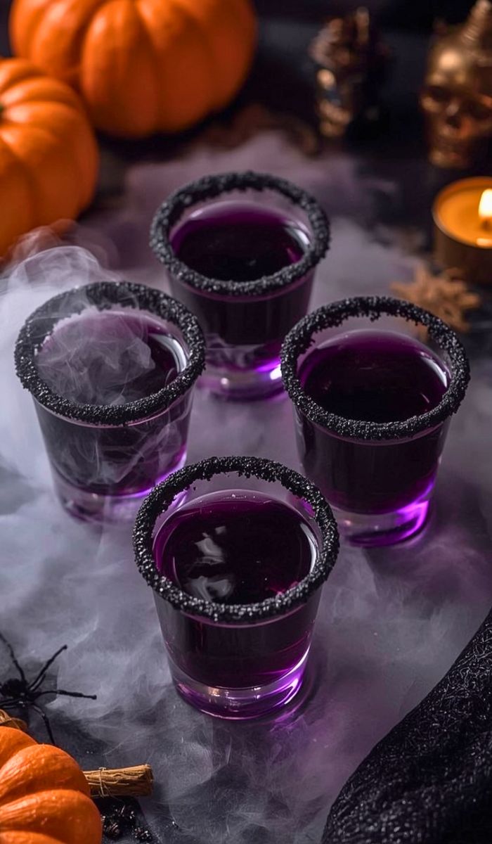 Black Magic Halloween Shot Recipe