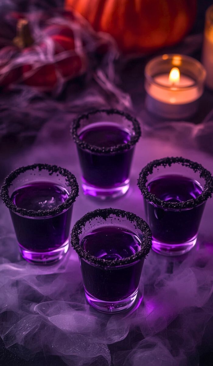 Black Magic Halloween Shot Recipe