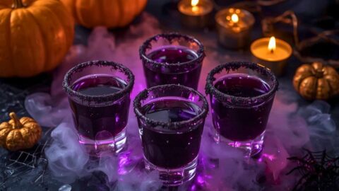 Black Magic Halloween Shot Recipe