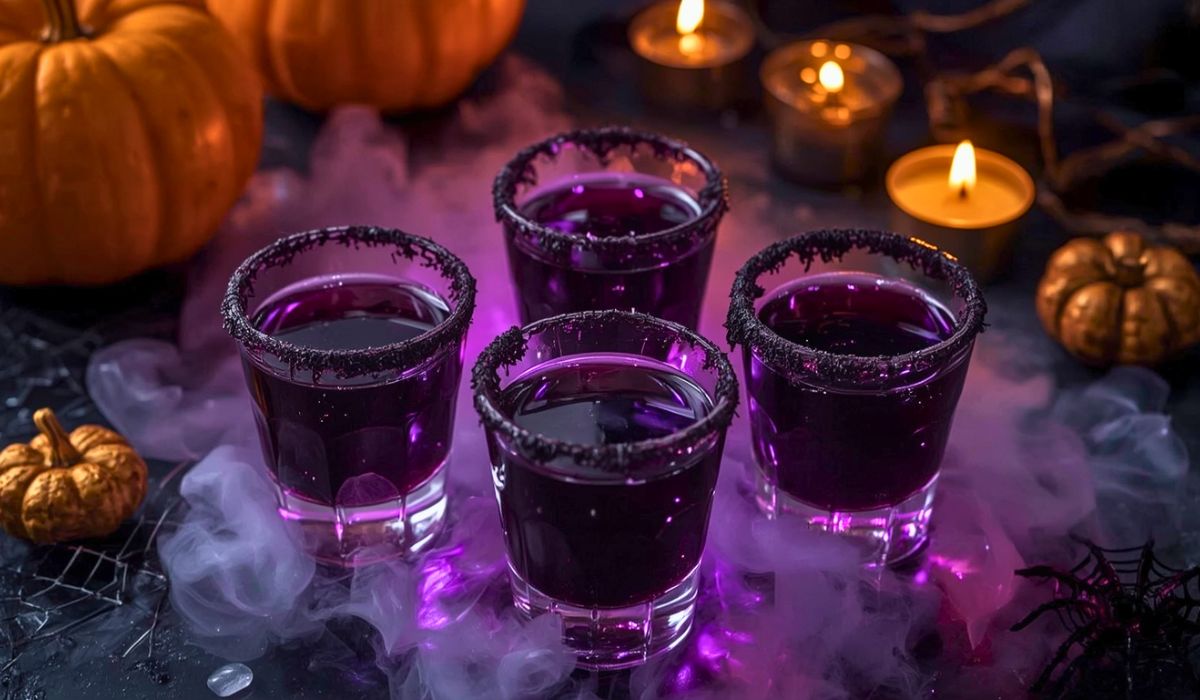 Black Magic Halloween Shot Recipe
