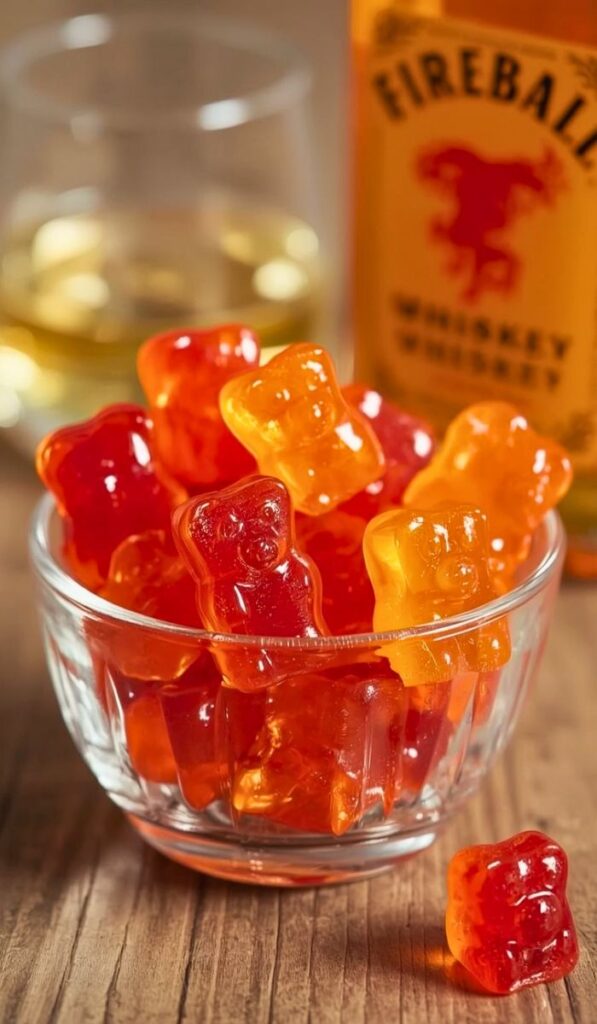 Fireball Gummy Bears Recipe