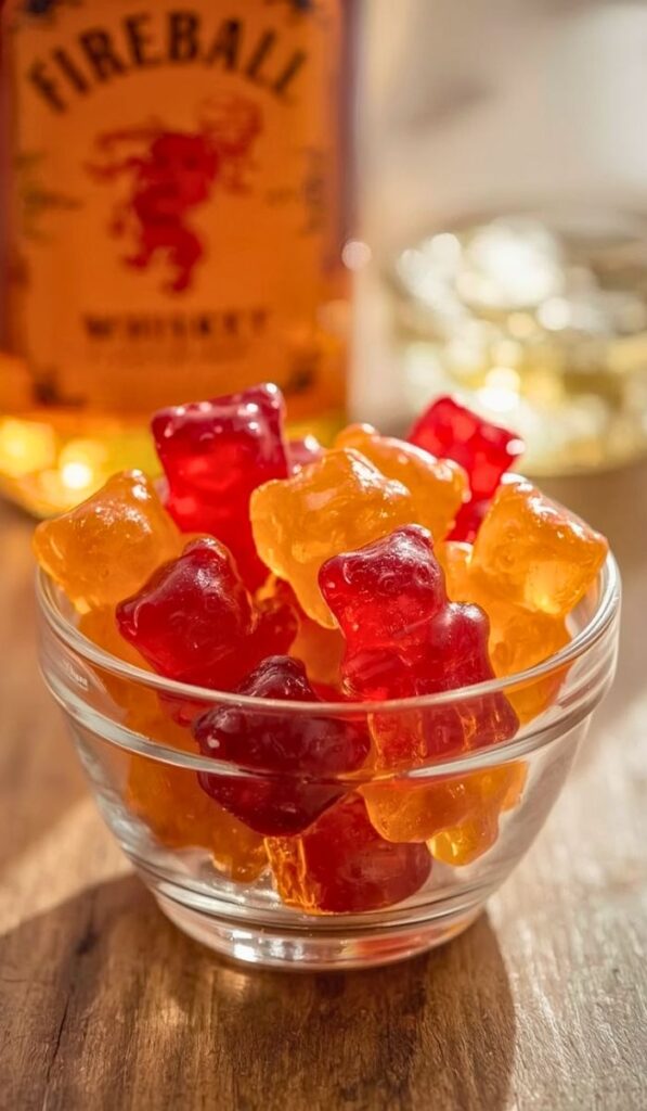 Fireball Gummy Bears Recipe