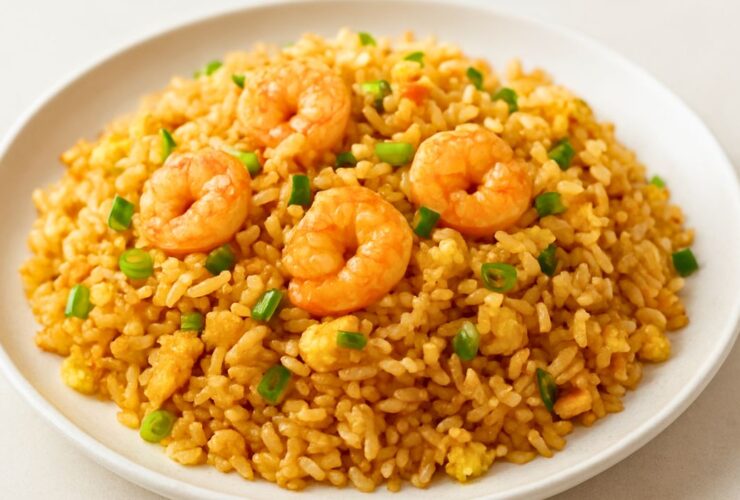 Garlic Shrimp Fried Rice Recipe