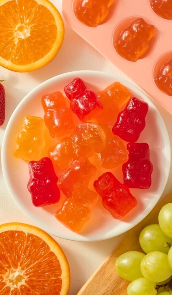 Healthy Gelatin Gummy Bears Recipe