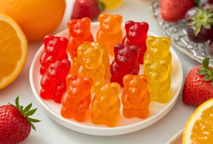Healthy Gelatin Gummy Bears Recipe