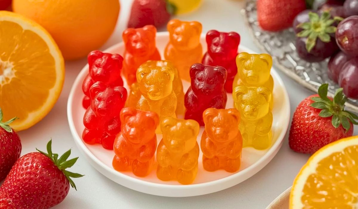 Healthy Gelatin Gummy Bears Recipe
