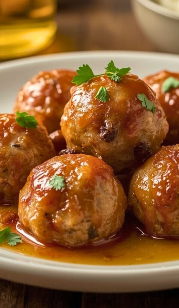 Meatballs With Raisins Recipe