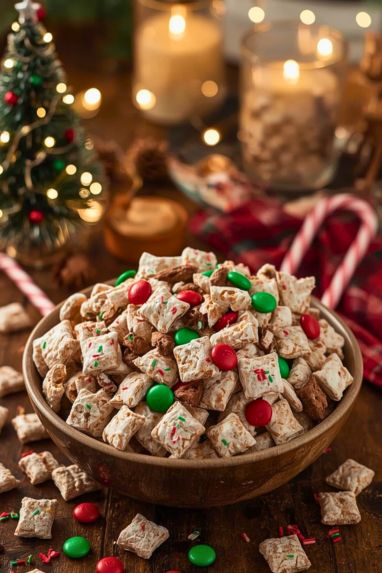 Puppy Chow Christmas Recipe