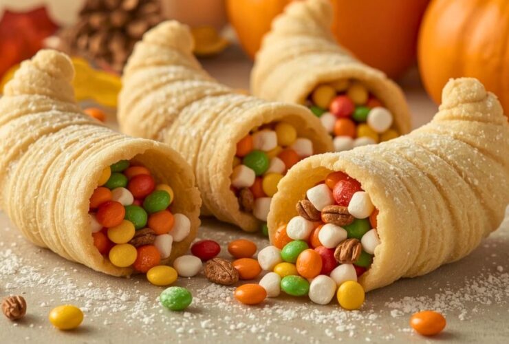 Thanksgiving Cornucopia Cookies Recipe