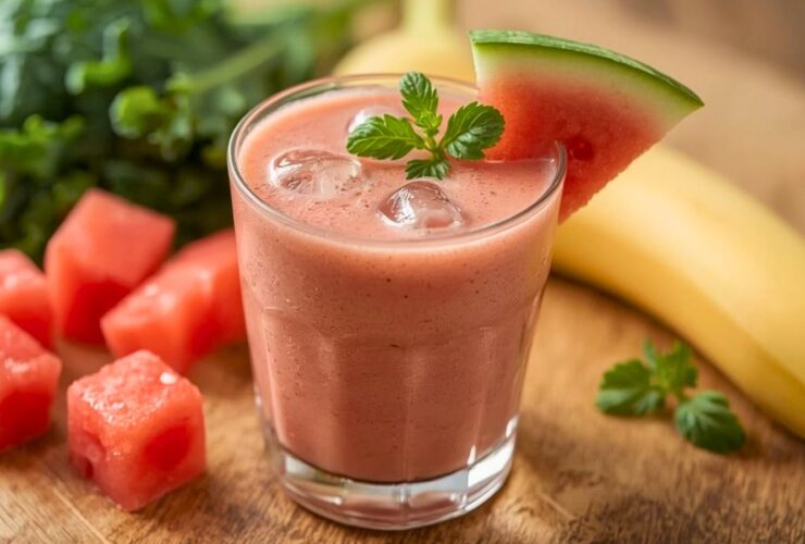 Watermelon and Kale Smoothie Recipe