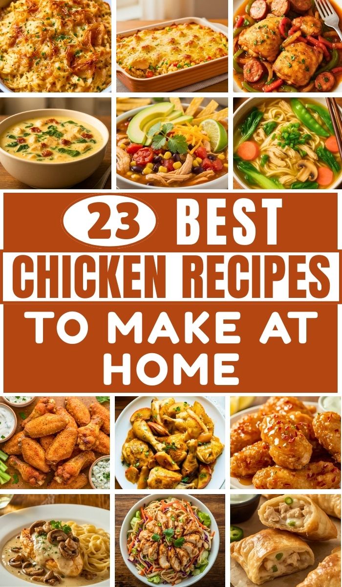 23 Best Chicken Recipes to Make at Home