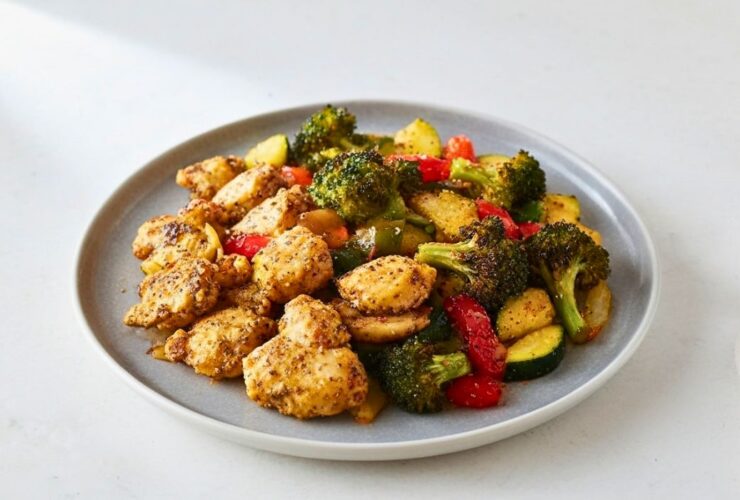 Air Fryer Chicken and Veggies Recipe