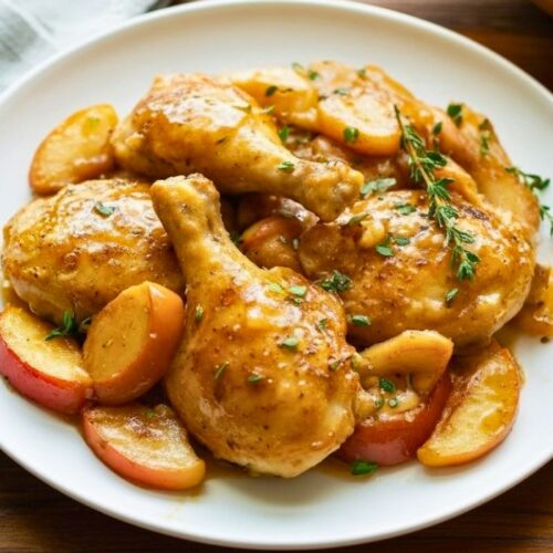 Apple Cider Glazed Chicken Recipe