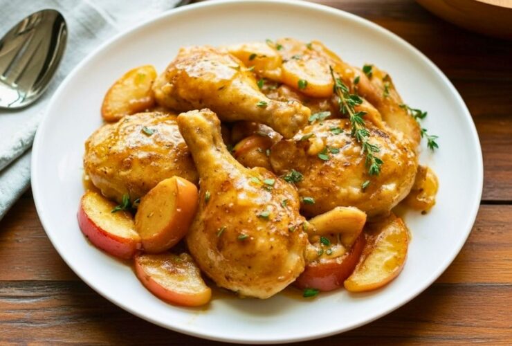 Apple Cider Glazed Chicken Recipe