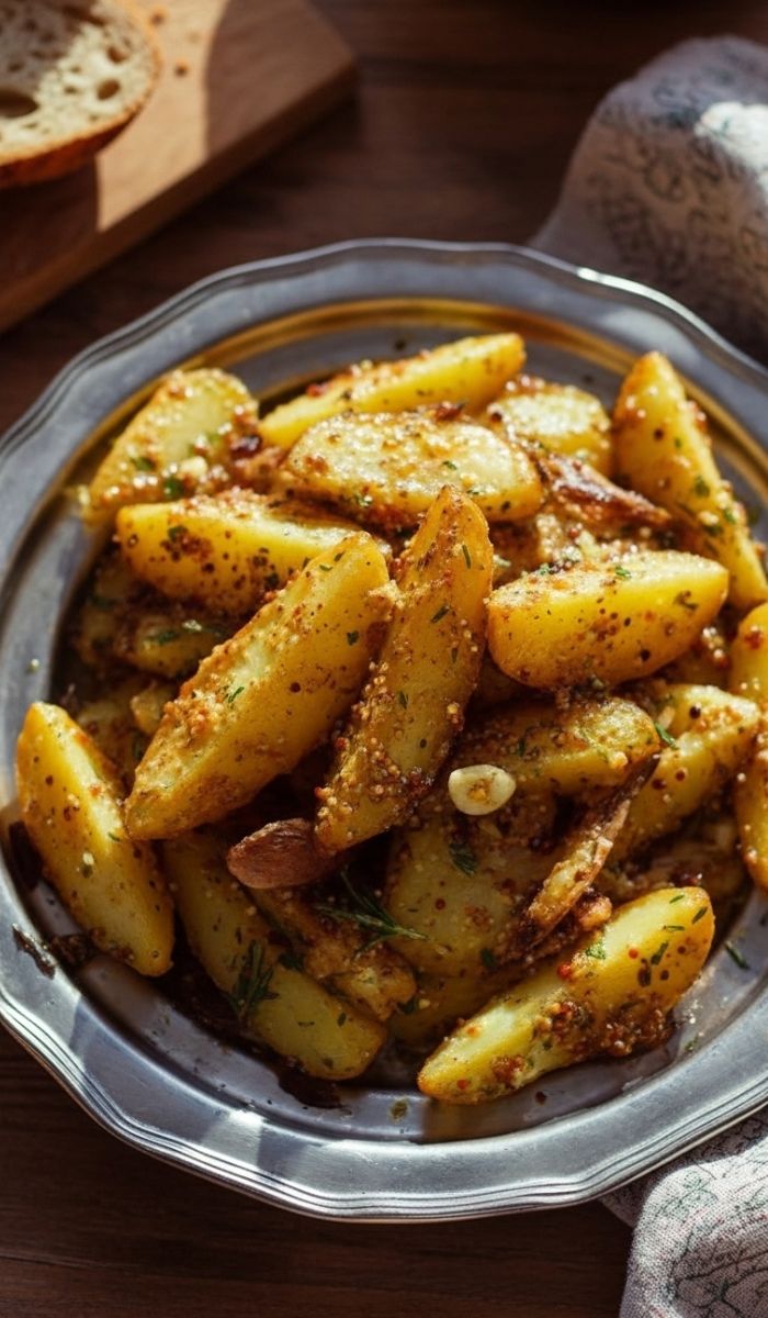 Barefoot Contessa Mustard Roasted Potatoes Recipe