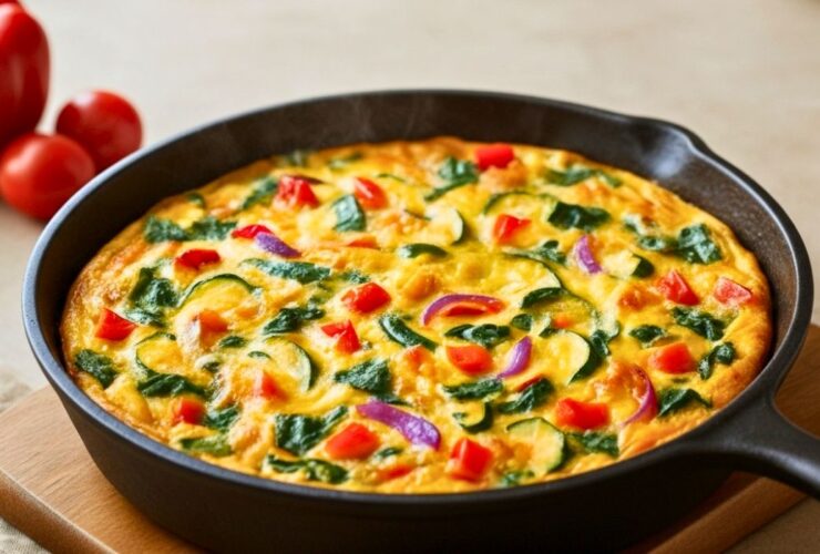 Barefoot Contessa Roasted Vegetable Frittata Recipe