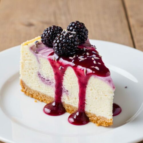 Blackberry Lavender Cheesecake Recipe