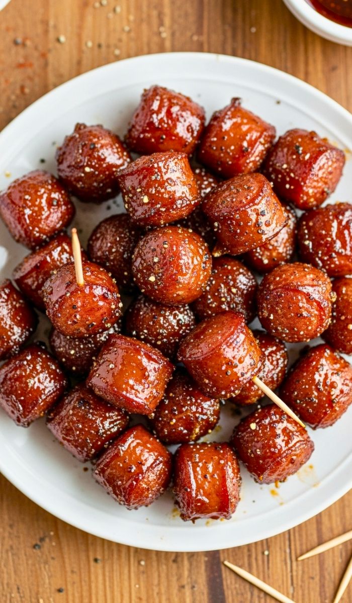Candied Kielbasa Bites Recipe