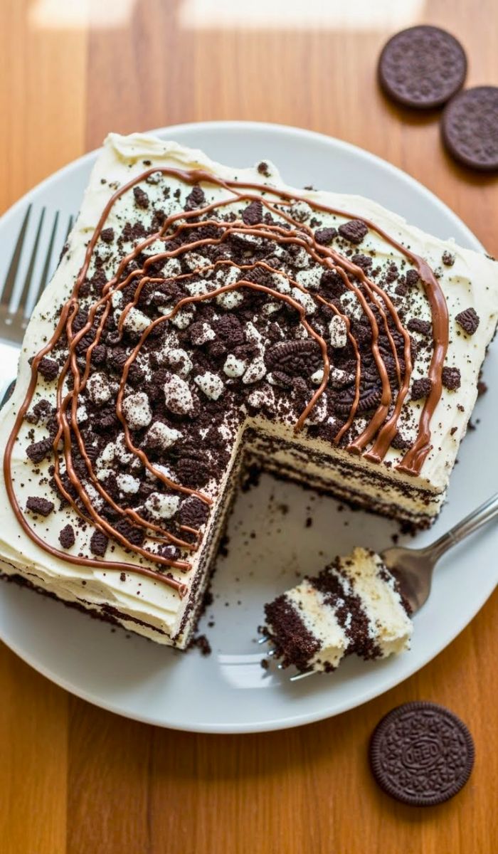 Cookies and Cream Icebox Cake Recipe
