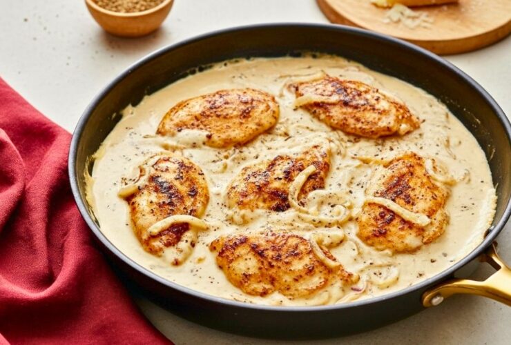 Creamy Caramelized Onion Chicken Recipe