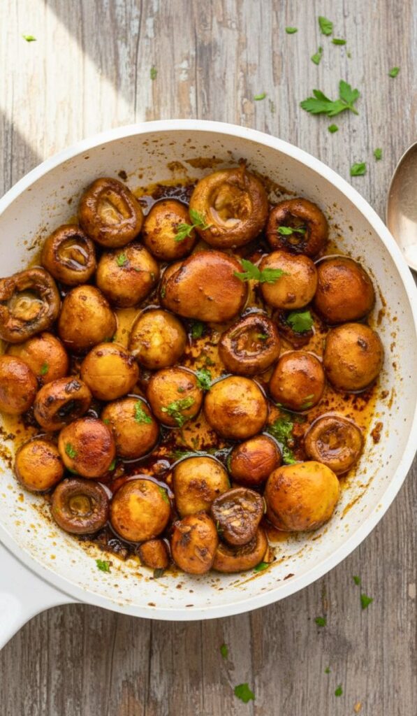 Garlic Butter Mushrooms Recipe