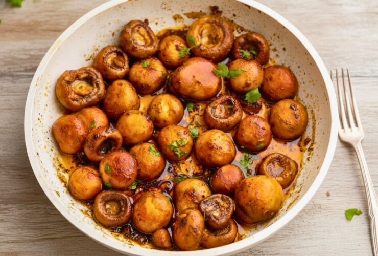 Garlic Butter Mushrooms Recipe