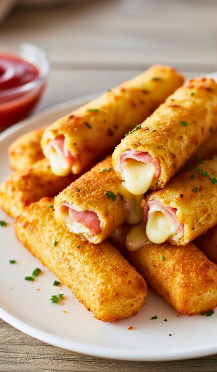 Ham and Cheese Sticks Recipe
