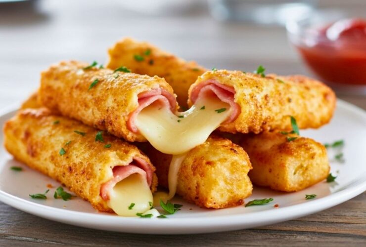 Ham and Cheese Sticks Recipe