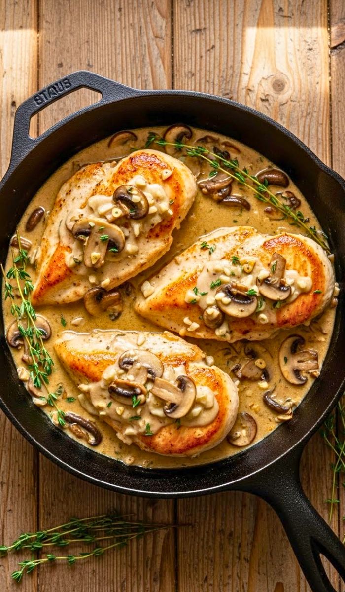 Ina Garten Chicken with Mushrooms Recipe