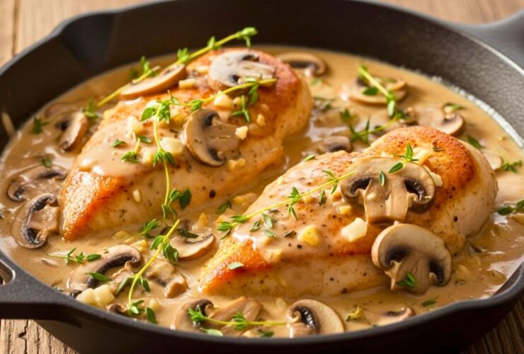 Ina Garten Chicken with Mushrooms Recipe