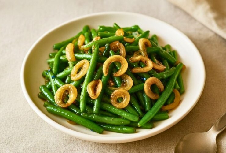 Ina Garten String Beans with Shallots Recipe
