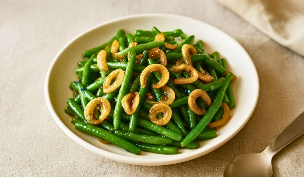 Ina Garten String Beans with Shallots Recipe