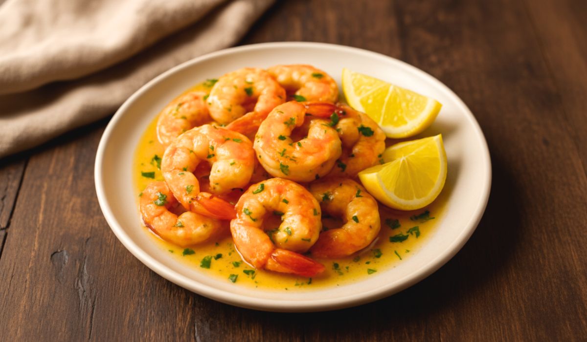 Jumbo Shrimp in Butter Garlic Sauce Recipe