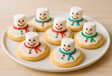 Melted Snowman Cookies Recipe