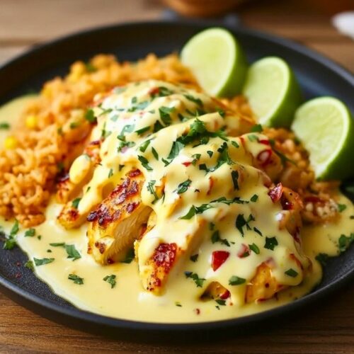 Mexican Chicken With Cheese Sauce Recipe