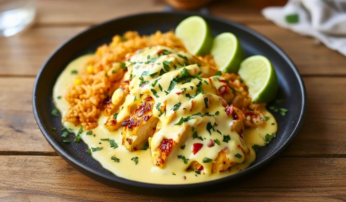 Mexican Chicken With Cheese Sauce Recipe