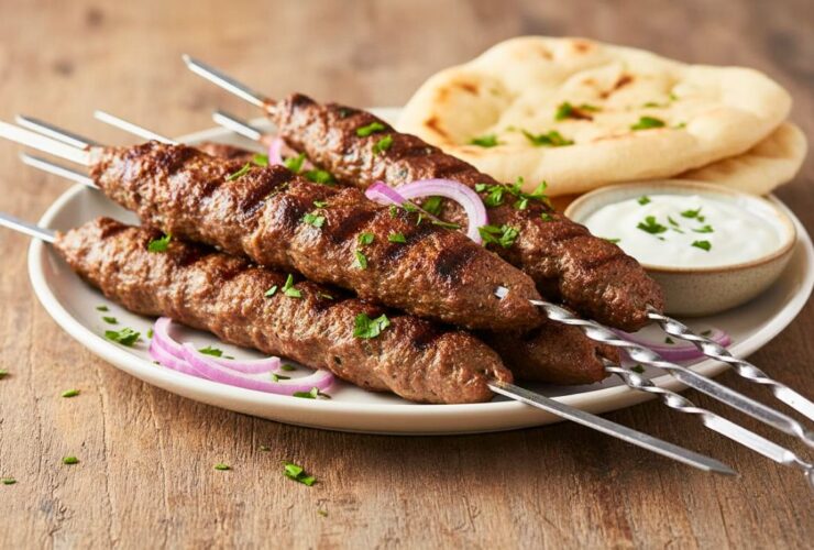 Middle Eastern Kofta Kebabs Recipe